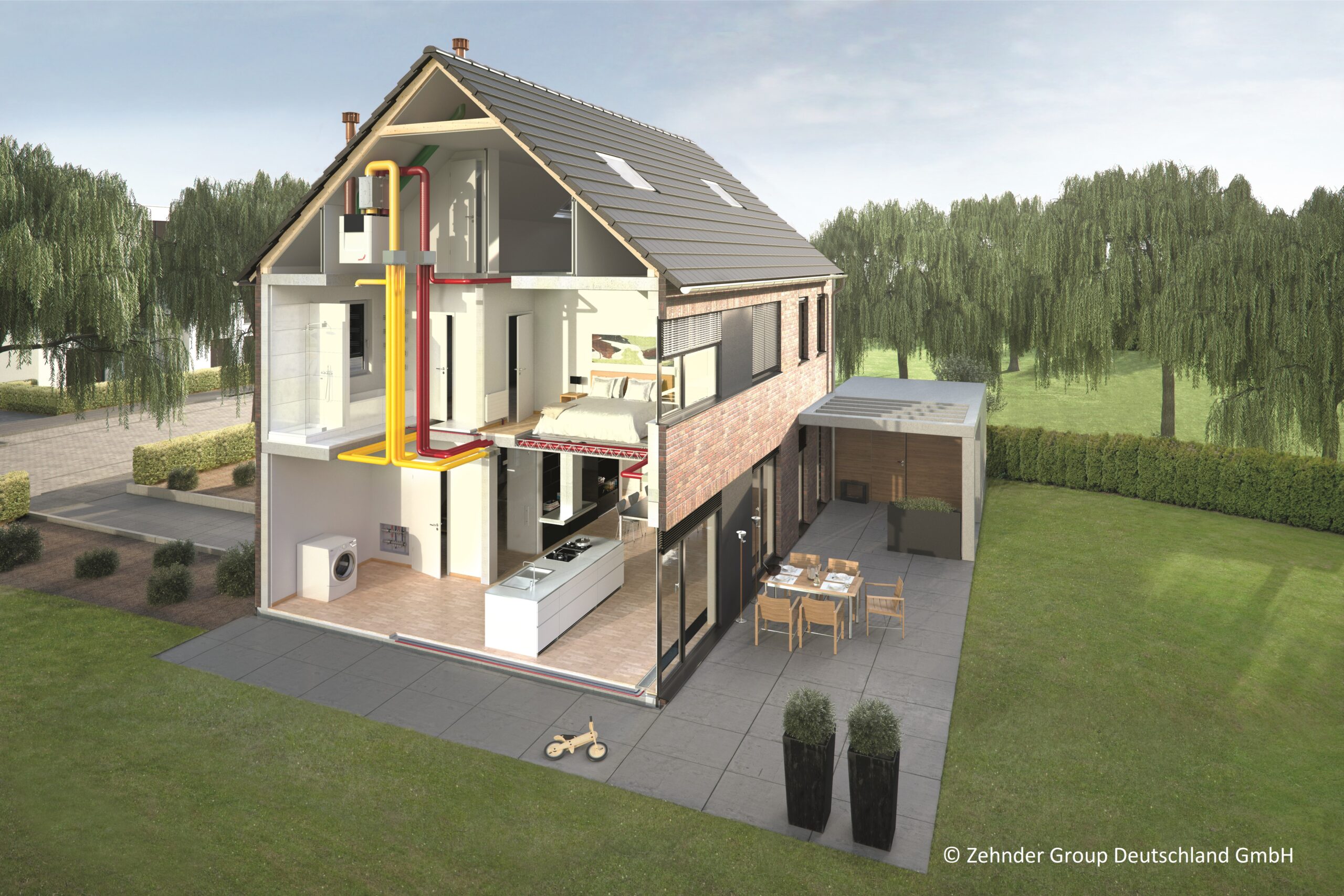 Zehnder_CSY_Air_Distribution_Hausgraphic_NL_V0415_CSY_CAQ_ST_unterDach_ohneKeller